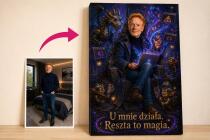 Prezent dla Programisty od Zespołu – Obraz ze Zdjęcia | Magiczny Motyw IT 31519 - miniaturka 1