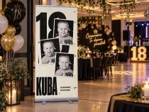 Tablica powitalna na 18 urodziny ze zdjęciem – Duży Roll-up na imprezę urodzinową 39061 - miniaturka 2