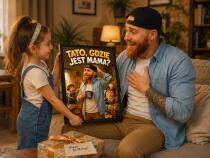 Prezent dla Taty od Dzieci – Plakat ze Zdjęciem „Tato, gdzie jest mama?” 82477 - miniaturka 5