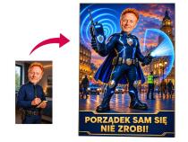 Prezent dla Policjanta na Odejście ze Służby – Obraz ze Zdjęcia od Zespołu 31529 - miniaturka 1
