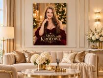 Prezent dla Dziewczyny na Święta – Glamour Portret ze Zdjęcia Moja Królowa | Obraz na płótnie 82569 - miniaturka 3