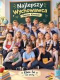 Prezent  na Dzień Nauczyciela dla Najlepszego Wychowawcy od Całej Klasy -  Obraz ze Zdjęciem Klasowym 82521 - miniaturka 2