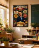 Prezent dla Nauczyciela na Dzień Nauczyciela – Plakat ze Zdjęcia | Wyjątkowa Pamiątka od Uczniów 82469 - miniaturka 3