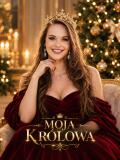 Prezent dla Dziewczyny na Święta – Glamour Portret ze Zdjęcia Moja Królowa | Obraz na płótnie 82569 - miniaturka 2