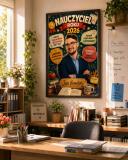 Prezent dla Nauczyciela na Dzień Nauczyciela – Plakat ze Zdjęcia | Wyjątkowa Pamiątka od Uczniów 82469 - miniaturka 4