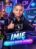 Prezent dla Dziecka – Portret z Marzeń ze Zdjęcia: You Tuber Obraz na płótnie 82559 - miniaturka 2
