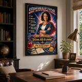 Upominek Prezent dla Nauczycielki z okazji Dnia Nauczyciela – Plakat ze Zdjęcia Super bohaterka | Wyjątkowa Pamiątka od Uczniów 82473 - miniaturka 4
