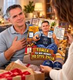 Prezent dla Męża od Żony – Karykatura ze Zdjęcia z Jego Pasją - To Nie Hobby, To Styl Życia | Obraz 82561 - miniaturka 4