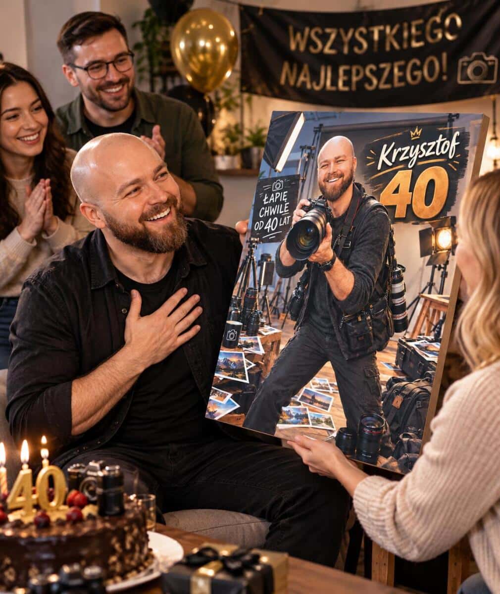 Obraz ze zdjęcia dla fotografa na urodziny – humorystyczny prezent  82512 - zdjęcie 5
