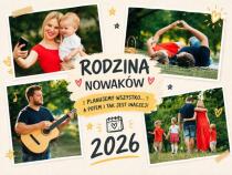 Kalendarz dla Rodziny ze Zdjęciami i Nazwiskiem| Prezent 82574 - miniaturka 4