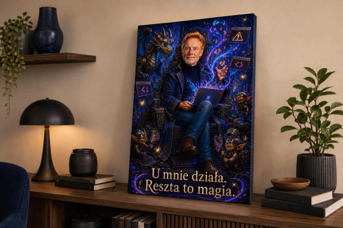 Prezent dla Programisty od Zespołu – Obraz ze Zdjęcia | Magiczny Motyw IT 31519 - zdjęcie 3