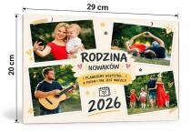 Kalendarz dla Rodziny ze Zdjęciami i Nazwiskiem| Prezent 82574 - miniaturka 2