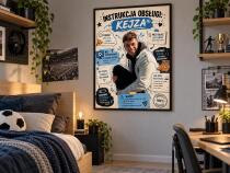 Prezent dla Chłopaka na Dzień Chłopaka – plakat ze Zdjęcia „Instrukcja Obsługi Chłopaka” 82534 - miniaturka 3