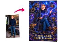 Prezent dla Programisty od Zespołu – Obraz ze Zdjęcia | Magiczny Motyw IT 31519 - miniaturka 1