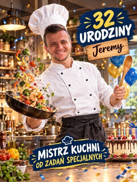 Obraz ze zdjęcia dla Kucharza na Urodziny – Zabawna Karykatura z Imieniem  82510 - zdjęcie 4
