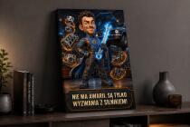 Prezent dla Mechanika na Urodziny – Obraz ze Zdjęcia „Superbohater Warsztatu” 31533 - miniaturka 4