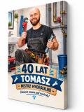Obraz ze zdjęcia dla hydraulika na urodziny – humorystyczna karykatura  82514 - miniaturka 1