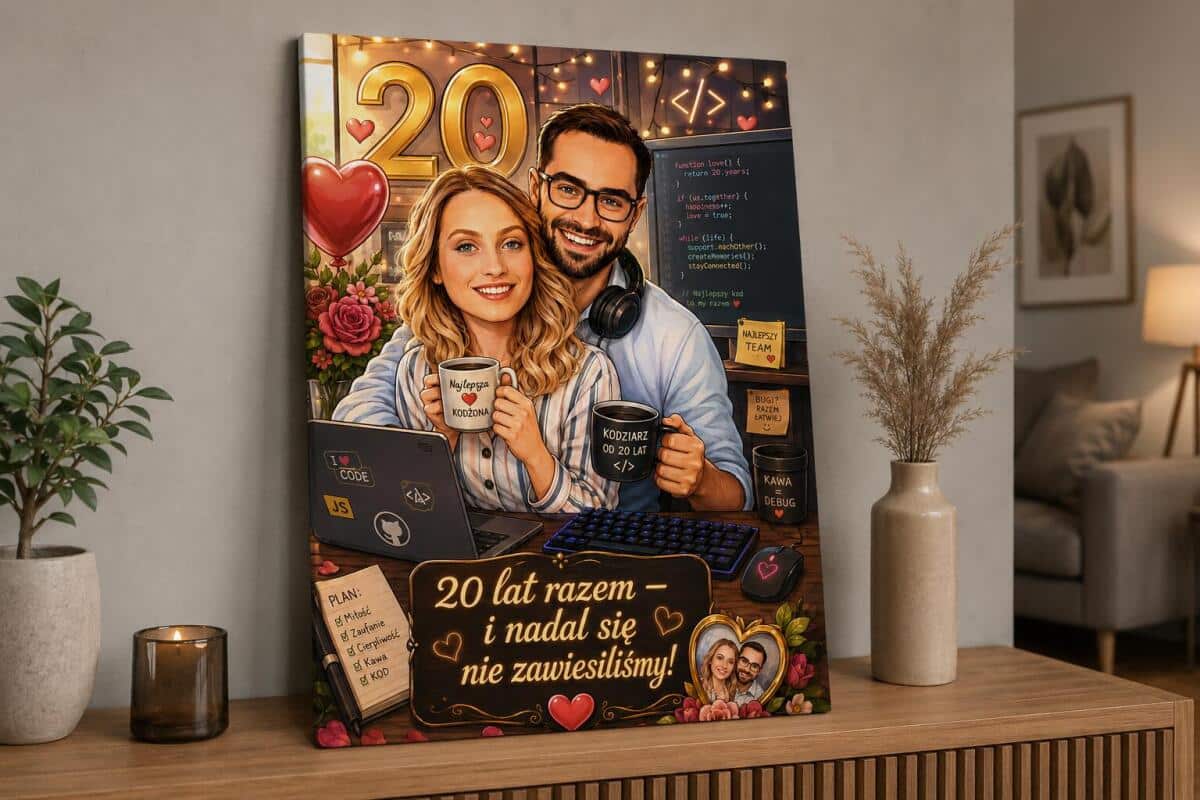 Prezent dla Męża Programisty, Informatyka  od Żony na 20 Rocznicę Ślubu obraz ze zdjęcia 82483 - zdjęcie 4