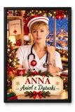 Prezent dla Pielęgniarki na Święta – Portret ze Zdjęcia Anioł z Dyżurki; 31541 - miniaturka 1