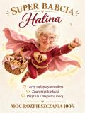 Tabliczka dla Babci ze Zdjęcia na Dzień Babci – Super Babcia, Karykatura Superbohaterkii 31573 - miniaturka 2