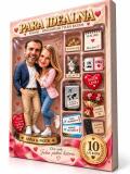 Prezent na rocznicę ślubu ze zdjęcia – OBRAZ karykatura pary w pudełku kolekcjonerskim „Para Idealna” 82631 - miniaturka 1