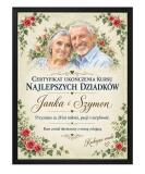 Dyplom dla Dziadków na Dzień Babci i Dziadka - Świadectwo Ukończenia Kursu Najlepszych Dziadków 31617 - miniaturka 1