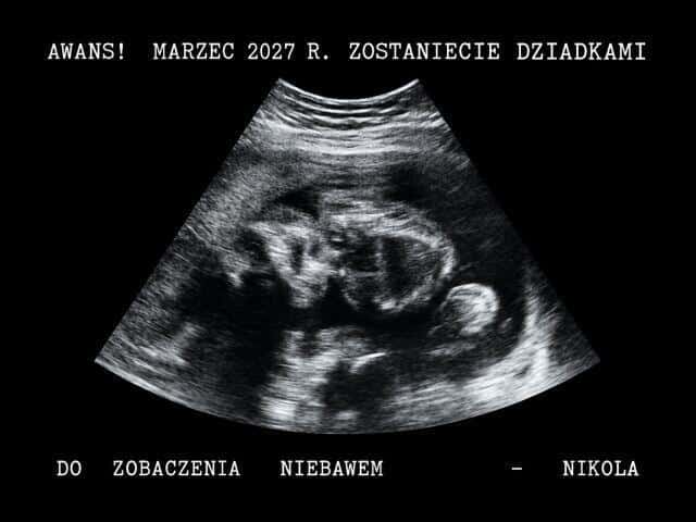 Prezent dla Przyszłej Babci, Dziadka, Prababci, Pradziadka ze zdjęcia USG – obrazek dla dziadków 31611 - zdjęcie 2