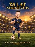 Prezent dla Piłkarza na 25 Urodziny – Plakat z Karykaturą ze Zdjęcia i Imieniem – Na Boisku Życia - 31588 - miniaturka 2