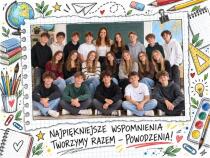 Zestaw magnesów ze zdjęciem klasy na zakończenie roku -Najlepsze Wspomnienia... 82613 - miniaturka 2
