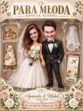 Podziękowanie dla rodziców na ślub ze zdjęcia – OBRAZ karykatura rodziców w pudełku „Rodzice – Edycja Legendarna” 82636 - miniaturka 2