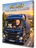 Prezent na 65 Urodziny dla Kierowcy TIR-a – Obraz ze Zdjęcia – Dalej w Trasie 31583 - miniaturka 1