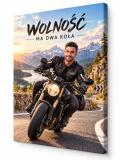 Prezent dla motocyklisty ze zdjęcia – karykatura na motocyklu w trasie 31556 - miniaturka 1