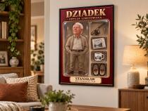Plakat na Dzień Dziadka ze Zdjęcia – Dziadek Edycja Limitowana, Figurka w Pudełku - 31562 - miniaturka 3