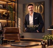Prezent na 40 Urodziny dla Mężczyzny – Elegancki Portret ze Zdjęcia | Jubilat 40 82650 - miniaturka 3