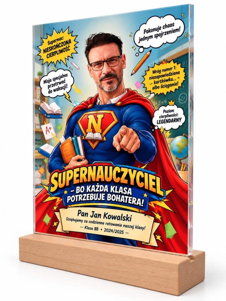 Statuetka Dla Nauczycielki na Dzień Nauczyciela / Zakończenie roku Od klasy 82587