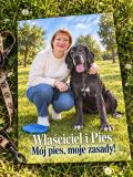 Prezent dla miłośnika psa – Portret ze Zdjęcia | Obraz psa z właścicielem 31601 - miniaturka 3