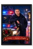 Prezent dla Policjanta ze zdjęcia – świąteczna karykatura; 31546 - miniaturka 1
