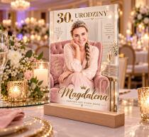 Statuetka na 30 Urodziny Kobiety ze Zdjęcia – Królowa urodzin 82605 - miniaturka 3