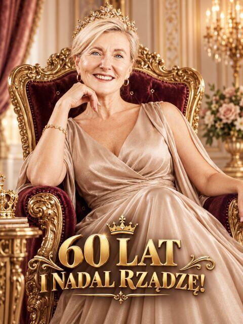 60 Urodziny Kobiety Statuetka ze Zdjęcia – Królowa Matka  82606 - zdjęcie 2