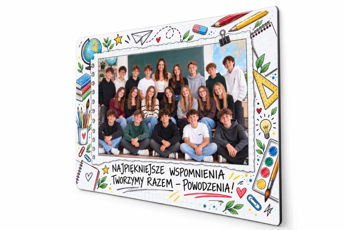 Zestaw magnesów ze zdjęciem klasy na zakończenie roku -Najlepsze Wspomnienia... 82613