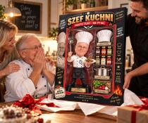 Prezent dla kucharza ze zdjęcia – karykatura figurka w pudełku Szef Kuchni 82658 - miniaturka 4