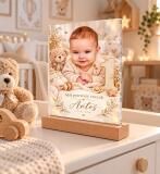 Prezent dla dziecka na 1 urodziny – statuetka ze zdjęciem i imieniem 82612 - miniaturka 3