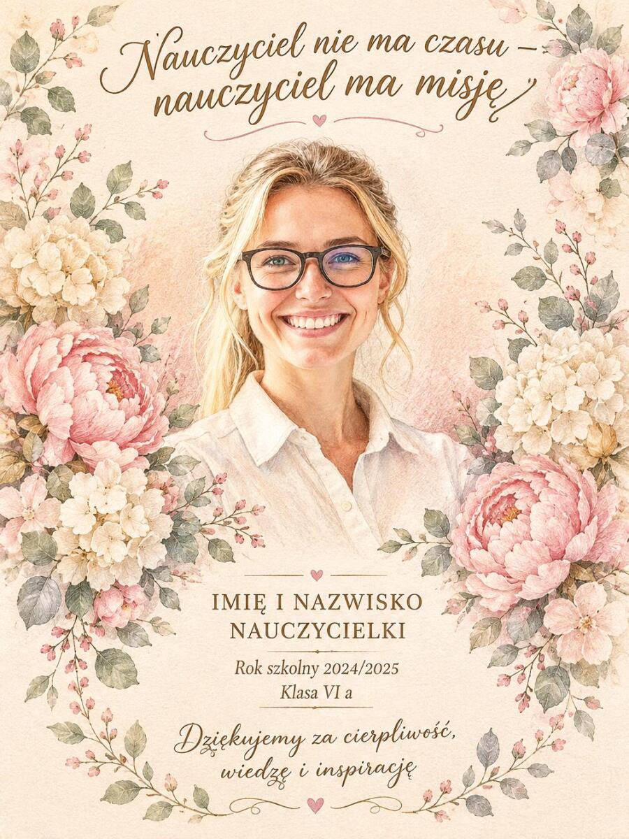 Statuetka Dla Nauczycielki na Dzień Nauczyciela / Zakończenie roku Od klasy 82585 - zdjęcie 2