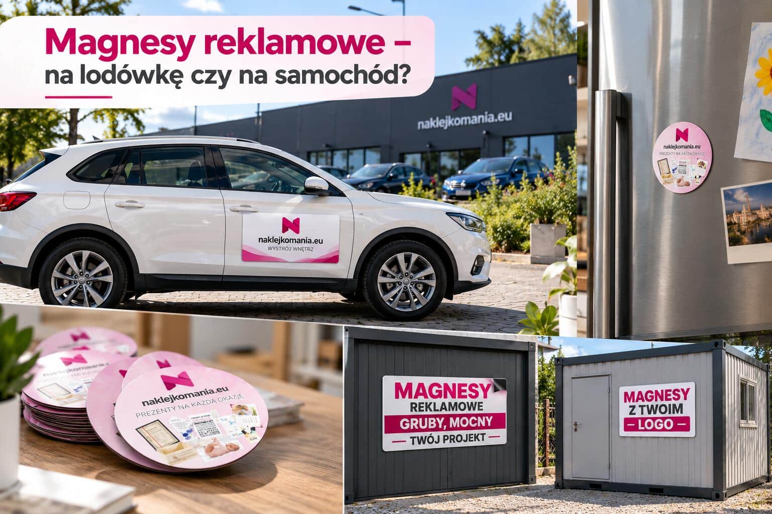 Magnesy reklamowe – na lodówkę czy na samochód?