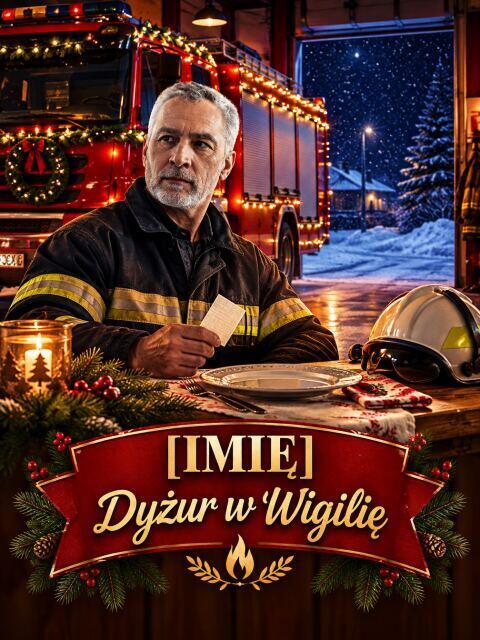 Prezent dla strażaka ze zdjęcia – świąteczna pamiątka z jednostki; 31540 - zdjęcie 2