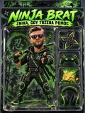 Prezent dla brata ze zdjęcia – karykatura figurka w pudełku „Ninja Brat” 82655 - miniaturka 4