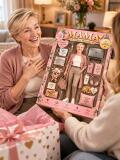 Prezent dla mamy na święta ze zdjęcia – OBRAZ karykatura figurka w pudełku „Mama – Wersja Premium”  82618 - miniaturka 4