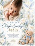 Statuetka na Chrzest Święty dziewczynki ze zdjęciem dziecka – Pamiątka Chrztu 82602 - miniaturka 3