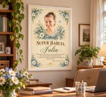Życzenia dla Babci na 70 urodziny | Plakat 70 Urodziny Super Babci 31630 - miniaturka 4