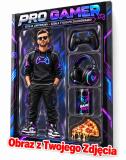 Prezent dla chłopaka ze zdjęcia – karykatura figurka w pudełku „Pro gamer”  82622 - miniaturka 1